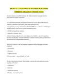 DOT FINAL EXAM  &vert;COMPLETE QUESTIONS WITH EXPERT SOLUTIONS &vert; 2026 LATEST UPDATED &vert; GET A&plus;