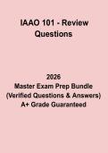 IAAO 101 Review Questions Exam Study Guide & Practice Test PDF &lpar;2026&ndash;2027&rpar;