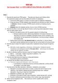 NRNP 6566 Key Concepts Week 1 to 5 With complete Solutions 2026 100- Correct&period;&NewLine;