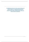 COMPREHENSIVE HEAD TO TOE LAURA WOOD CASE STUDY&colon; WEEK 9 &ndash; 41-YEAR-OLD PATIENT REASON FOR EXAMINATION & CLINICAL FINDINGS