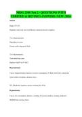 NRSG 2500 Test 2 - QUESTIONS WITH&NewLine;VERIFIED & REVISED ANSWERS &lpar;NEW&rpar; 2026&period;