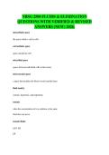 NRSG 2500 FLUIDS & ELIMINATION&NewLine;QUESTIONS WITH VERIFIED & REVISED&NewLine;ANSWERS &lpar;NEW&rpar; 2026