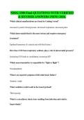NRSG 2500 Final-QUESTIONS WITH VERIFIED&NewLine;& REVISED ANSWERS &lpar;NEW&rpar; 2026&period;