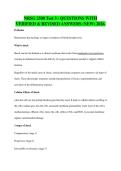 NRSG 2500 Test 3 - QUESTIONS WITH&NewLine;VERIFIED & REVISED ANSWERS &lpar;NEW&rpar; 2026