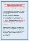 CNMI Painting &sol; Decorating Technician Certification &NewLine;Exam Practice Questions And Correct &NewLine;Answers&vert;&vert;Verified Exam&excl;&excl;&vert;&vert;&lpar;Verified Answers&rpar; Plus &NewLine;Rationales 2026&sol;2027 Q&A &vert; Instant Download Pdf