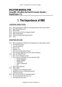 Solution Manual for Using MIS&comma; 12th Edition by David M&period; Kroenke & Randall J&period; Boyle &vert; Comprehensive Management Information Systems Study Guide &vert; Chapter 1&ndash;12 Solutions Manual