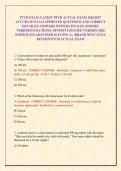 PTCB EXAM &sol;LATEST PTCB ACTUAL EXAM 2026&sol;2027 &NewLine;ACCURATE EXAM APPROVED QUESTIONS AND CORRECT DETAILED ANSWERS WITH RATINALES &lpar;EXPERT &NewLine;VERIFIED SOLUTIONS&rpar; NEWEST UPDATED VERSION 2026 &NewLine;EDITION &vert;GUARANTEED SUCCESS A&plus; &lpar;BRAND NEW&excl;&rpar; FULL &NewLine;REVISED PTCB ACTUAL 