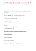 LSUS MBA 704 Chapter 7-8 Exam Exam Questions and answers with verified Answers &lpar;Latest Update 2026&rpar; UPDATE&excl;&excl; Chapter 7&sol;8 LSUS MBA 704&NewLine;