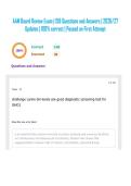 A4M Board Review Exam &vert; 158 Questions and Answers &vert; 2026&sol;27 Updates &vert; 100&percnt; correct &vert; Passed on First Attempt