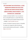CPCT EXAM NEWEST 2025 PACKAGE DEAL &ndash; FULL STUDY BUNDLE & PRACTICE TESTS