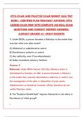 CPFA EXAM PREP 2026 &ndash; LATEST TEST BANK & PRACTICE EXAMS &vert; CERTIFIED PROFESSIONAL IN FINANCIAL ACCOUNTING
