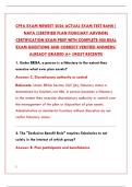 CPFA EXAM NEWEST 2026 ACTUAL EXAM TEST BANK &ndash; FULL PRACTICE QUESTIONS & ANSWERS