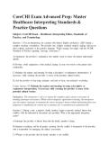 CoreCHI Exam Advanced Prep&colon; Master &NewLine;Healthcare Interpreting Standards & Practice Questions &NewLine;