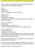 Union Pacific conductor final exam Questions with correct answers latest update 