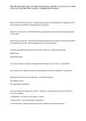 MBA 706 Exam Study Guide 2- Dr&period; Saleh EXAM Questions with 100&percnt; Correct Answers &vert; Verified &vert;&vert; ACTUAL EXAM 2026 TEST&excl;&excl; Graded A&plus; &vert; 2025&vert;2026 EXAM UPDATE&NewLine;