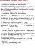 HBS CORE QUESTIONS WITH VERIFIED ANSWERS 100&percnt; - PASS&period;