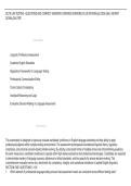 IELTS USA TESTING &ndash;QUESTIONS AND CORRECT ANSWERS &lpar;VERIFIED ANSWERS&rpar; PLUS RATIONALES 2026 Q&A &vert; INSTANT&NewLine;DOWNLOAD PDF&period;