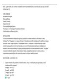 MCAT &ndash;QUESTIONS AND CORRECT ANSWERS &lpar;VERIFIED ANSWERS&rpar; PLUS RATIONALES 2026 Q&A &vert; INSTANT&NewLine;DOWNLOAD PDF&period;