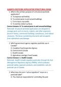 ALBERTA PESTICIDE APPLICATOR STRUCTURAL EXAM