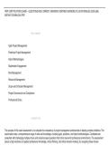 PMP CERTIFICATION EXAMS &ndash; QUESTIONS AND CORRECT ANSWERS &lpar;VERIFIED ANSWERS&rpar; PLUS RATIONALES 2026 Q&A &vert;&NewLine;INSTANT DOWNLOAD PDF&period;