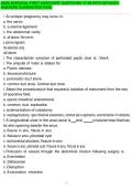 ABSA SURGICAL FIRST ASSISTANT QUESTIONS 17-29 WITH DETAILED ANSWERS GUARANTEED PASS