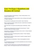 Com 114 Exam 3 Questions and Answers All Correct &NewLine;&NewLine;