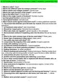 VA TATTOOING EXAM PSI QUESTIONS WITH CORRECT ANSWERS GUARANTEED PASS