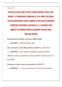 EDPNA EXAM STUDY GUIDE 2025 &vert; NEWEST TEST BANK & PRACTICE QUESTIONS