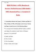 EDUC 701 QUIZ 1&colon; LEARNING THEORIES & COGNITIVE DEVELOPMENT PRACTICE TEST