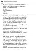 Admin Certification Questions &sol; score 100&percnt; &sol; 2025 update &sol; test bank exam prep study guide