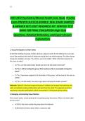 2025 HESI Psychiatric&sol;Mental Health Case Study Practice Exam PROVEN SUCCESS BUNDLE&colon; REAL EXAM SAMPLES &NewLine;& ANSWER KEYS 2027 READINESS KIT&colon; VERIFIED TEST BANK FOR FINAL EVALUATION High-Yield  &NewLine;Questions&comma; Detailed Rationales&comma; and Expert Answer Explanations 