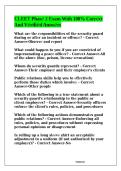 CLEET Phase 2 Exam Questions and Verified Answers Complete Law Enforcement Certification Study Guide A&plus;&NewLine;