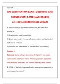 EMT CERTIFICATION EXAM STUDY GUIDE &vert; PRACTICE QUESTIONS & TIPS