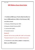  EMT MIDTERM EXAM STUDY GUIDE&colon; KEY CONCEPTS & PRACTICE QUESTIONS