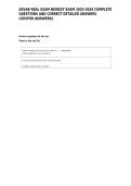 ASVAB REAL EXAM NEWEST EXAM 2025-2026 COMPLETE QUESTIONS AND CORRECT DETAILED ANSWERS&NewLine;&lpar;VERIFIED ANSWERS&rpar;&NewLine;