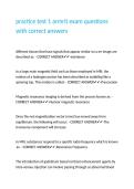 practice test 1 armrit exam questions with correct answers