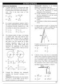 Important Questions for JEE MAINS