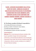 FACHE BOG EXAM STUDY GUIDE & PRACTICE TESTS &vert; ACHE BOARD OF GOVERNORS EXAM PREP 2025