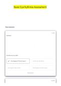 Basic Dysrhythmia Assessment Test With Questions And Answers