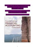 Fundamental Financial Accounting Concepts &lpar;2024 Release&rpar; by Christopher Edmonds &vert; Complete Chapters 1&ndash;14 Test Bank&comma; Verified Questions & Detailed Answers&comma; Exam Prep Study Guide for Confident A&plus; Results&comma; Class Revision