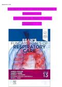 Test Bank for Wilkins' Clinical Assessment in Respiratory Care 9th Edition by Albert J&period; Heuer &vert;&vert;ISBN&colon;9780323696999