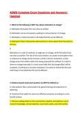 ASWB Complete Exam Questions and Answers&vert; 2026&sol;27 Updated