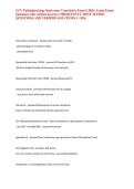 GCU Pathophysiology final exam- Cumulative Exam &vert;&vert; 2026 &lpar;Actual Exam&rpar; Questions with verified Answers &vert; FREQUENTLY MOST TESTED QUESTIONS AND VERIFIED SOLUTIONS &commat; 2026&NewLine;