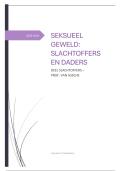 Seksueel Geweld&colon; Slachtoffers en Daders &vert; prof&period; Van Assche &vert; KU Leuven 
