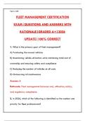 COMPLETE FLEET MANAGEMENT CERTIFICATION EXAM STUDY GUIDE &vert; PRACTICE TESTS & ANSWERS
