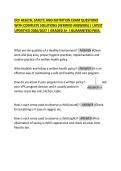 DCF HEALTH&comma; SAFETY&comma; AND NUTRITION EXAM QUESTIONS&NewLine;WITH COMPLETE SOLUTIONS &lpar;VERIFIED ANSWERS&rpar; &vert; LATEST&NewLine;UPDATYED 2026&sol;2027 &vert; GRADED A&plus; &vert; GUARANTEED PASS&period;