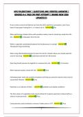 NPS PHLEBOTOMY &vert; QUESTIONS AND VERIFIED ANSWERS &vert; GRADED A&plus;&vert; PASS ON FIRST ATTEMPT &vert; BRAND NEW 2026 UPDATE&excl;&excl;&excl;&excl;&excl;