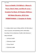 FOCUS ON HEALTH&colon; ESSENTIAL GUIDE TO WELLNESS&comma; PREVENTION&comma; AND LIFESTYLE IMPROVEMENT
