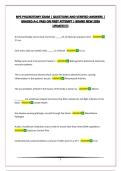 NPS PHLEBOTOMY EXAM &vert; QUESTIONS AND VERIFIED ANSWERS &vert; GRADED A&plus;&vert; PASS ON FIRST ATTEMPT &vert; BRAND NEW 2026 UPDATE&excl;&excl;&excl;&excl;&excl;