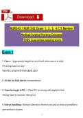 Medical-Surgical Nursing Concepts &lpar;NUR 242&rpar; &ndash; Ultimate Final Exam Review Bundle